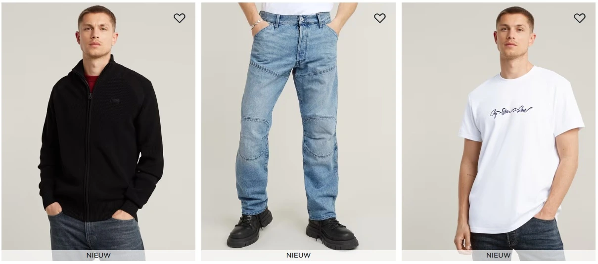 G-Star, Januari collectie