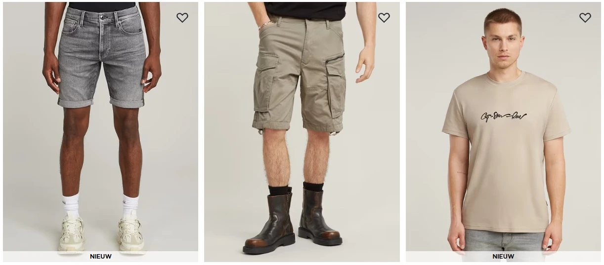 Zomer Drop Items G-Star