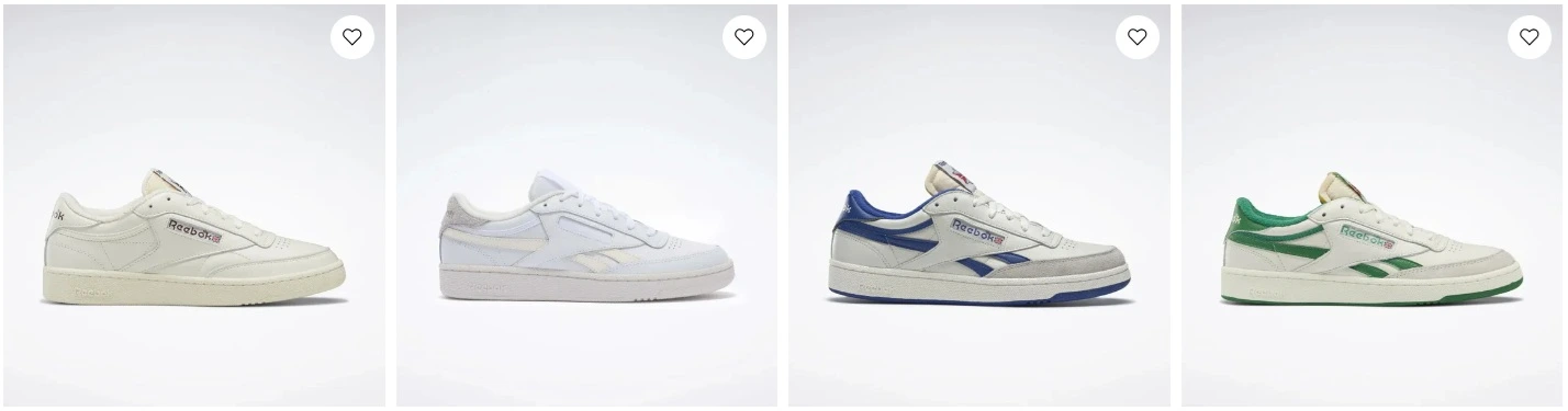 Reebok ClubC Modellen