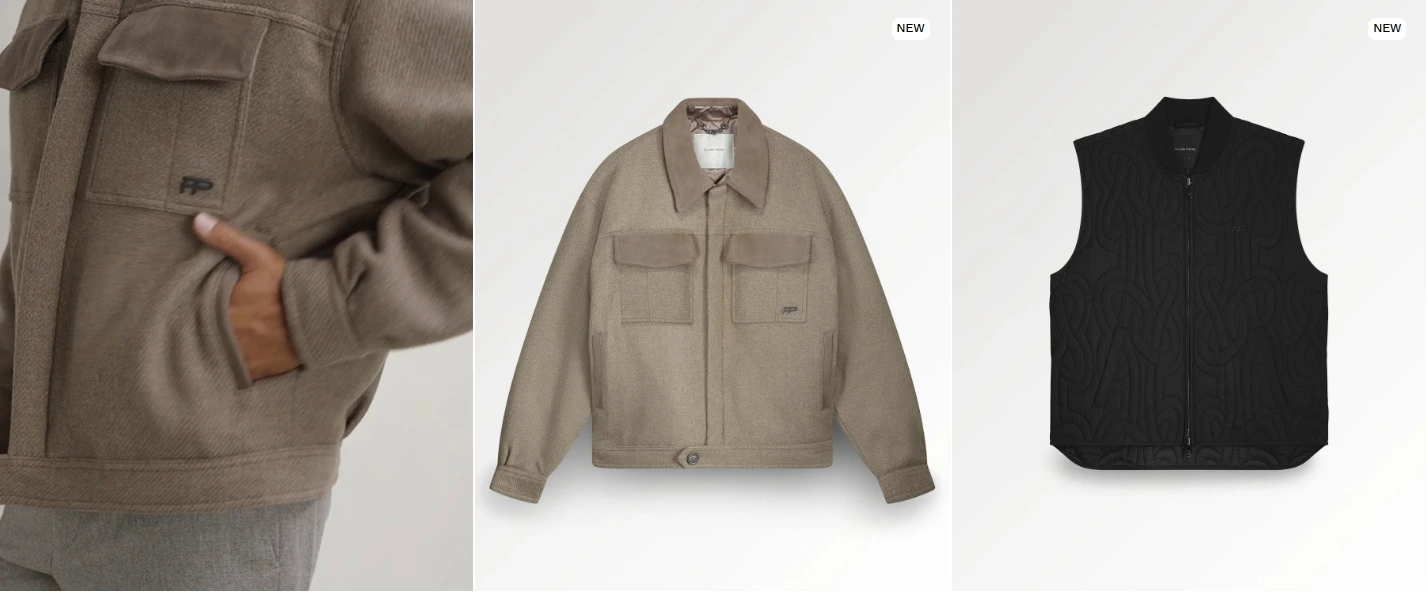 Filling Pieces, jassen en jackets