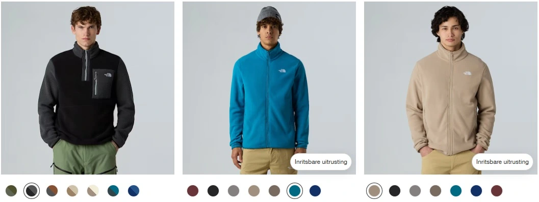 The North Face, Fleeces