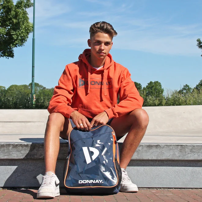 Sweater David oranje