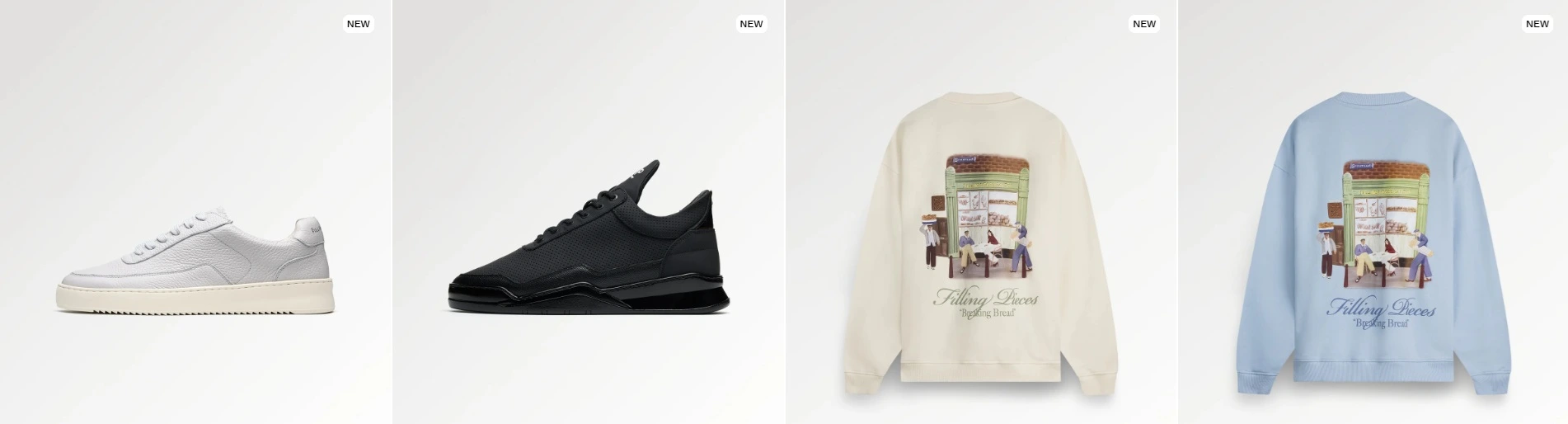 Filling Pieces, Items