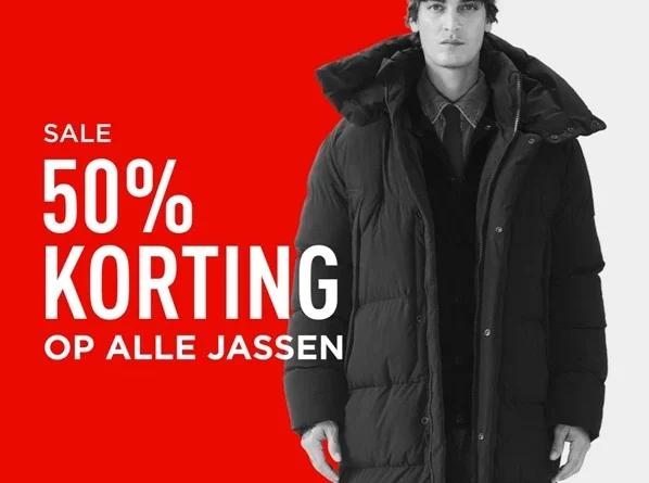G-Star 50 procent korting op jassen