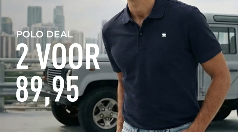 G-Star - Polo Deal - 2 voor 89,95