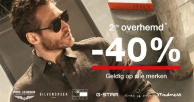 OPEN32, Tweede overhemd 40% korting