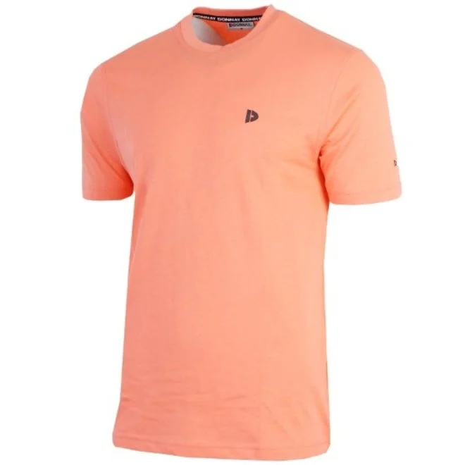 donnay-donnay-heren-t-shirt-vince-zalm-oranje