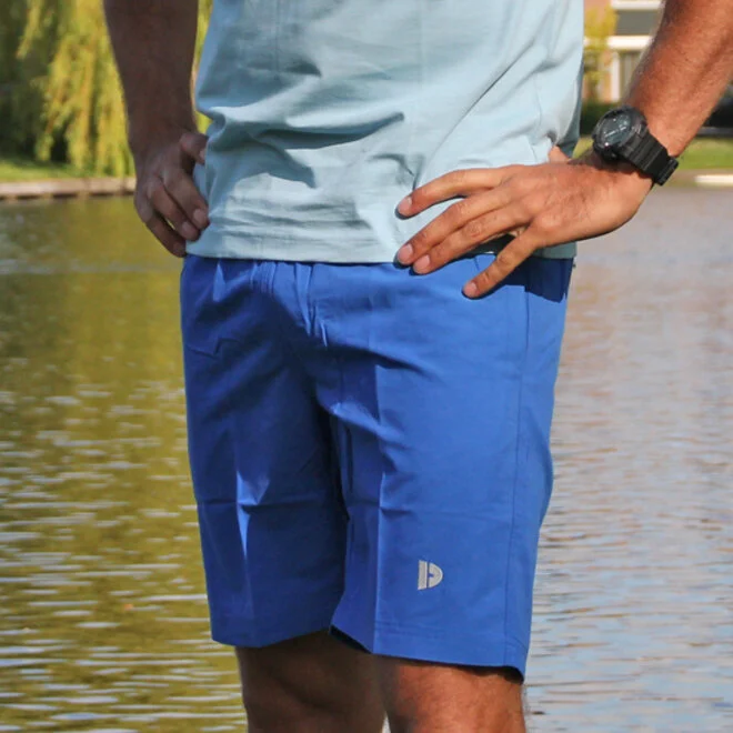 Donnay heren korte sportbroek ian cobaltblauw