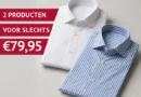 2-pack-actie Overhemenden