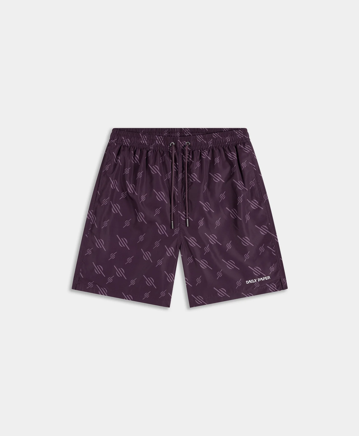 Daily Paper, Potent Purple Irregular Monogram Swimshorts