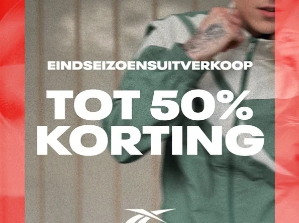 Reebok Eindseizoensuitverkoop