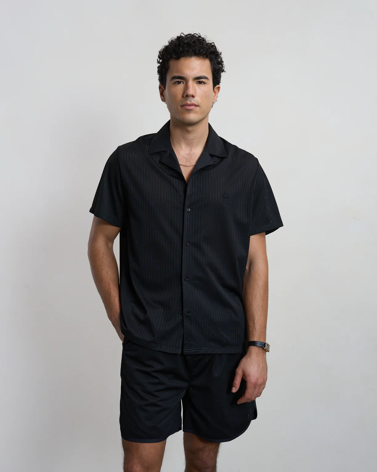 Resort Shorts Mesh Black