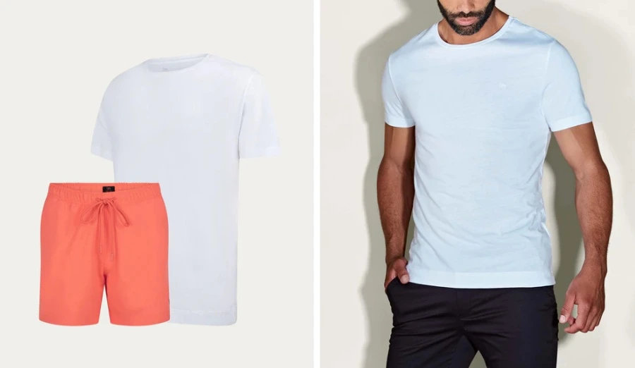 T-shirt en Zwembroek