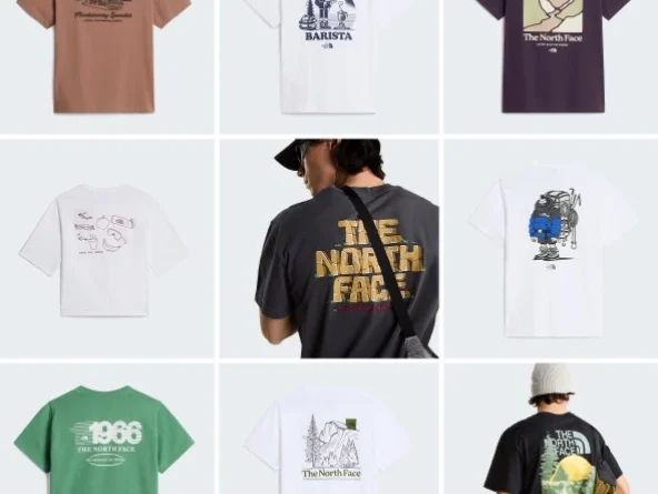 The North Face, nieuwe t-shirts