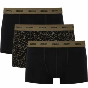 Diesel Boxers-Trunks Damien zwart 3-pack