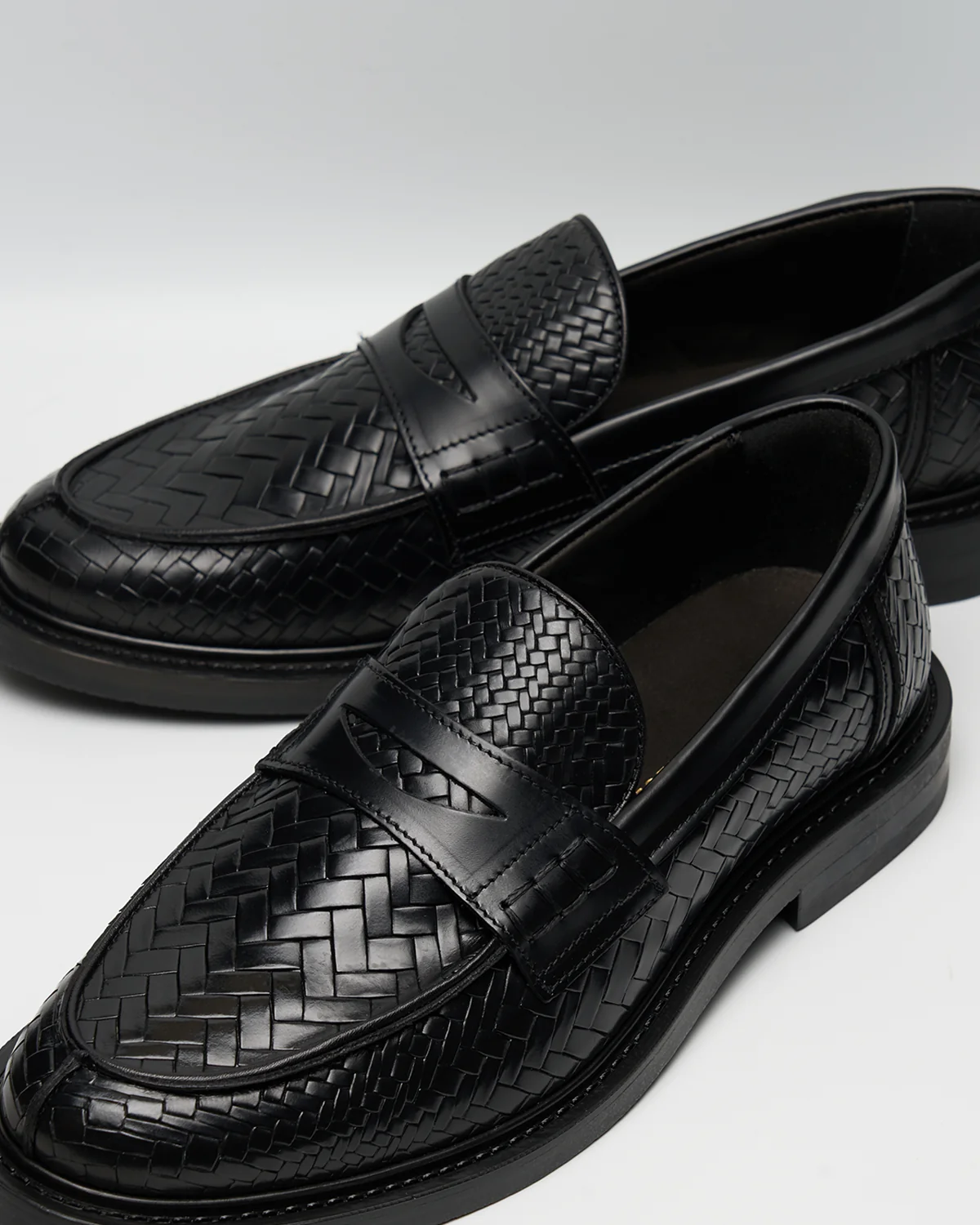 Loafer Woven Twist Black