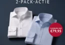 Overhemden, 2-pack actie