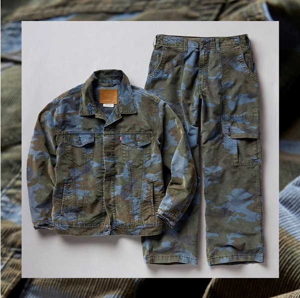 Levi's Corduroy camouflage